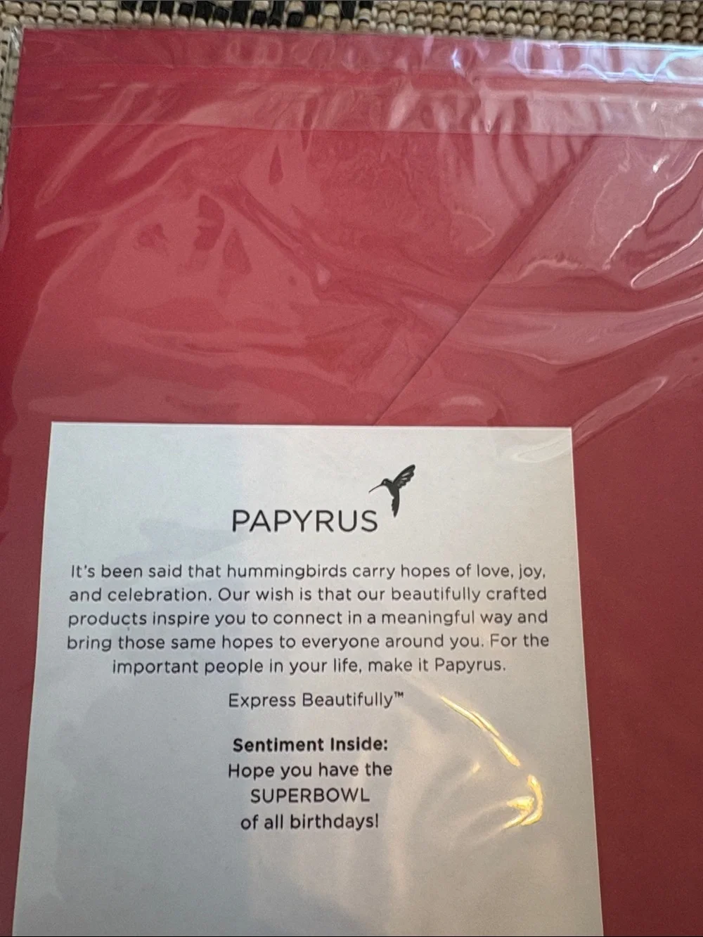 Papyrus nib sealed