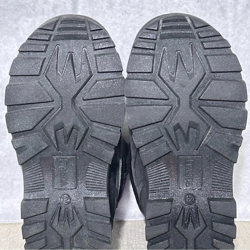 Itasca Cerebus Toddlers/Kids Grey/Purple Insulated Waterproof Winter Boots SZ 12