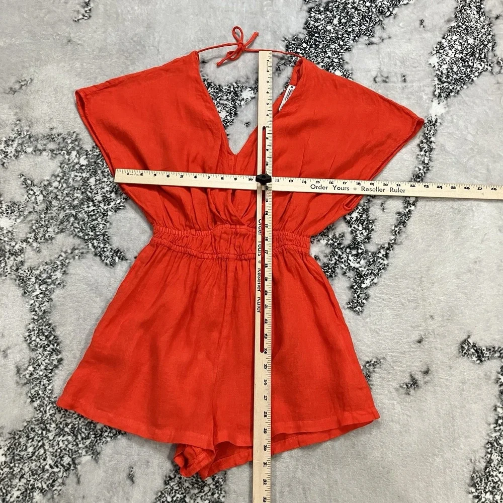 Zara red orange