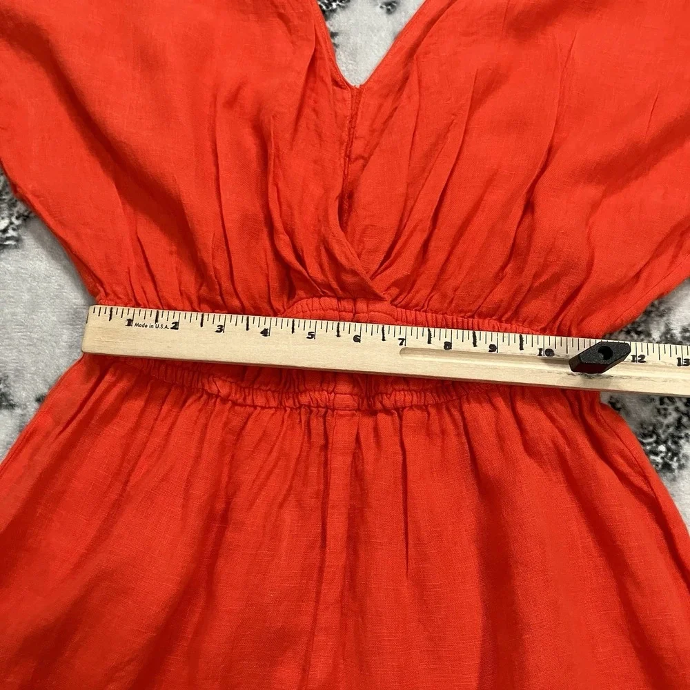 Zara red orange