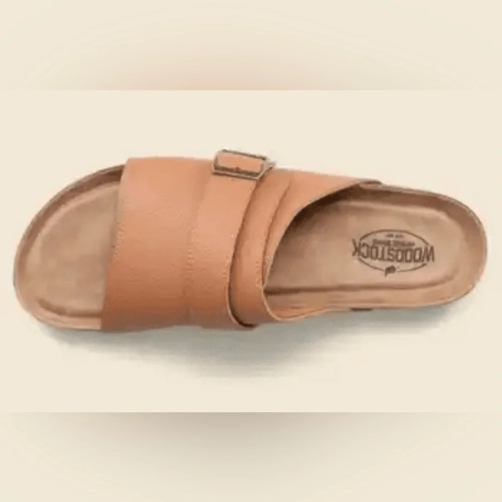 Woodstock mens leather