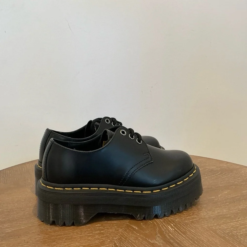 Dr.Martens 1461 SMOOTH LEATHER PLATFORM SHOES