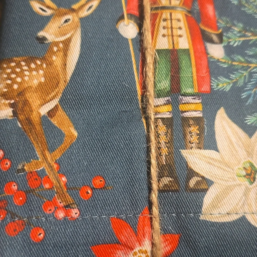 3 Sur La Table Nutcracker Napkins - Red and Blue, 3 Sets Of 4