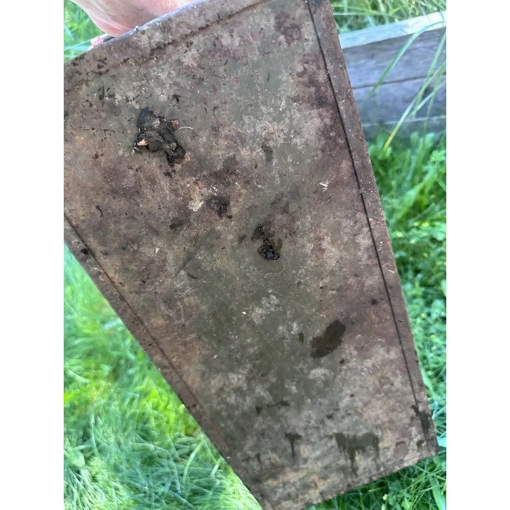 Vintage 1966 Vietnam War 20mm M39 Cannon Ammunition Box Steel Military Storage