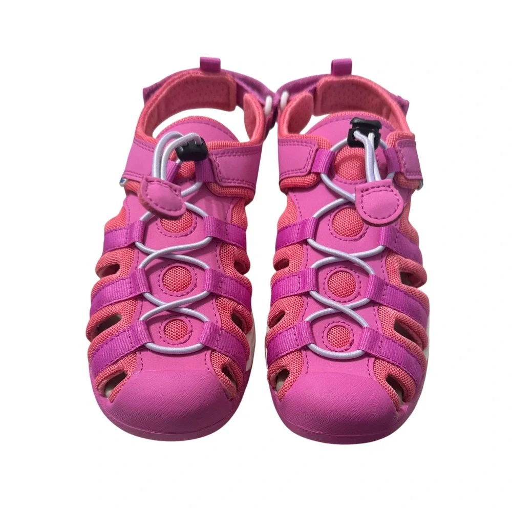 Geox Sandals Girls 3 Pink Water Friendly Breathable Closed Toe Sporty New