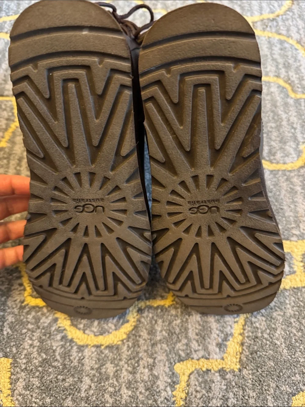 UGG plush shearling