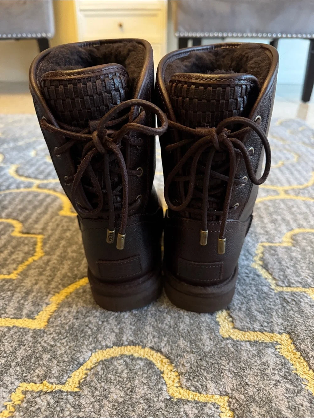 UGG plush shearling