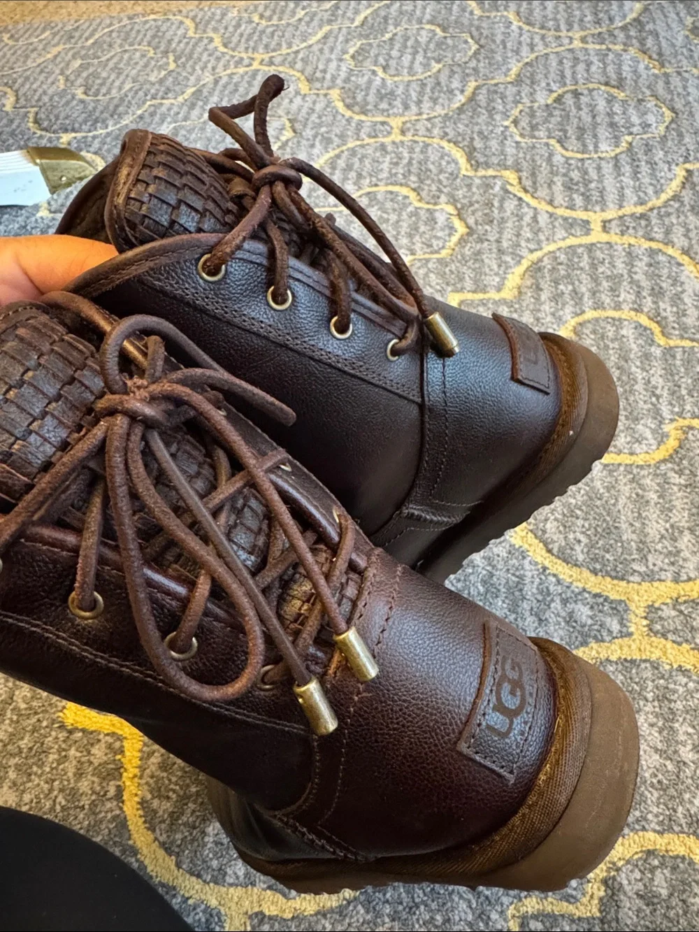 UGG plush shearling