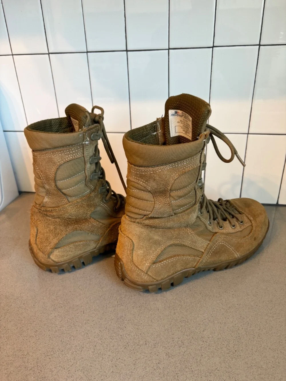 Belleville 533ST steel toe assault combat boots - Unisex - men’s 6 / women’s 8