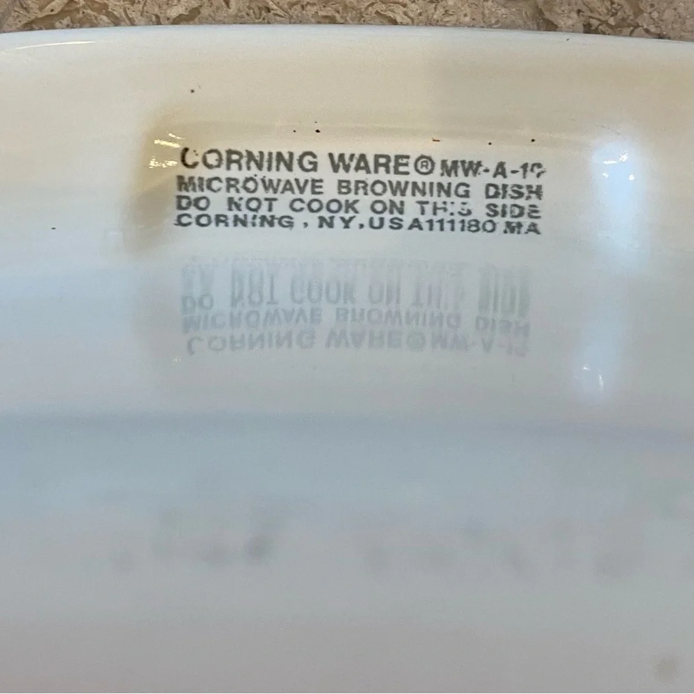 Corningware pan such dark