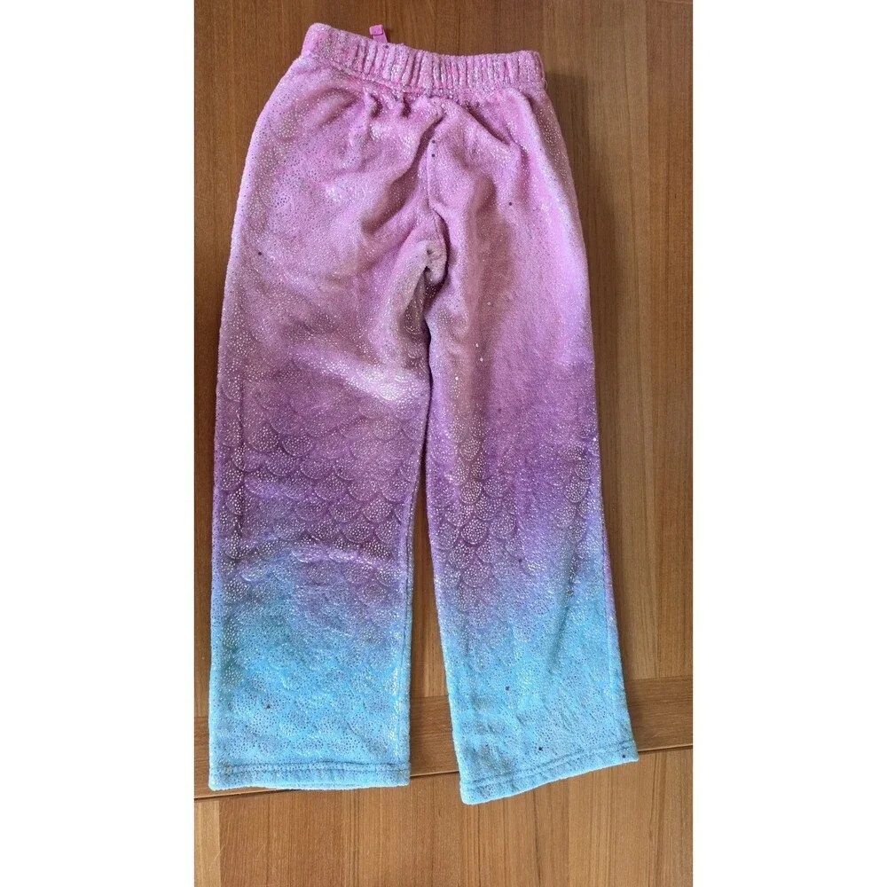 Justice Girl's Mermaid Sweatpants Size 8 READ Description
