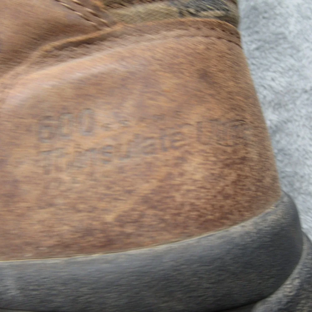 Wolverine GoreTex Boot Men 8 M Camo 600g Waterproof Hard Toe Insulated Work Hunt