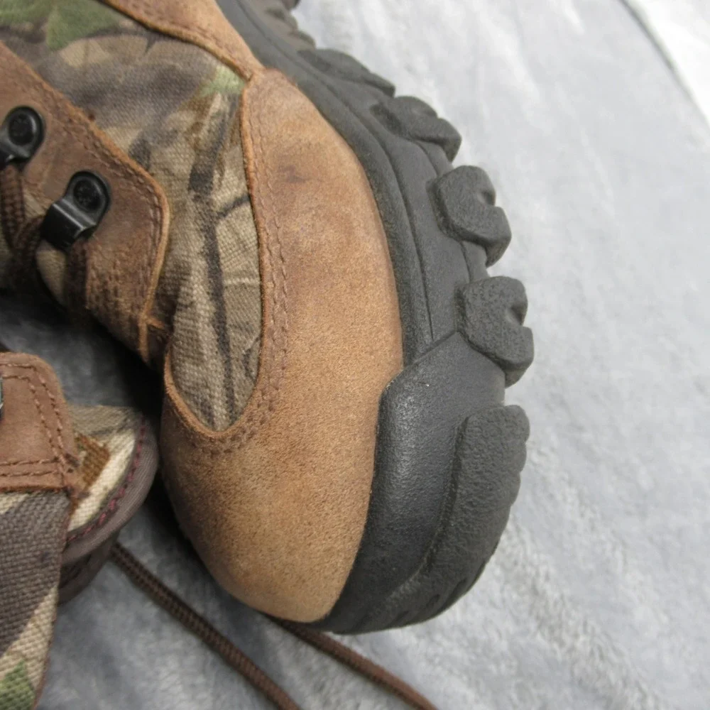 Wolverine GoreTex Boot Men 8 M Camo 600g Waterproof Hard Toe Insulated Work Hunt