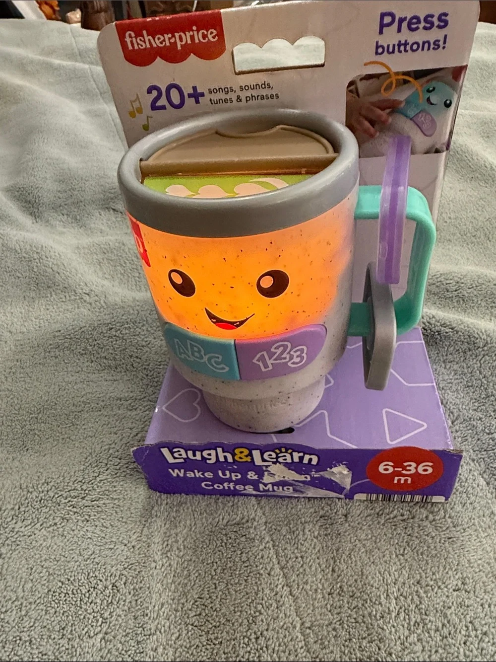 Fisher-Price plays purple
