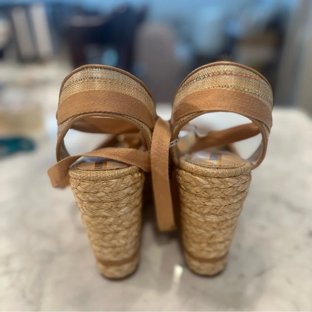 NWT Sam Edelman Vaughn Sandals in Natural- Size 10