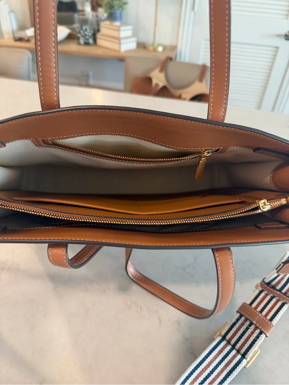 Tory Burch clean handles tone