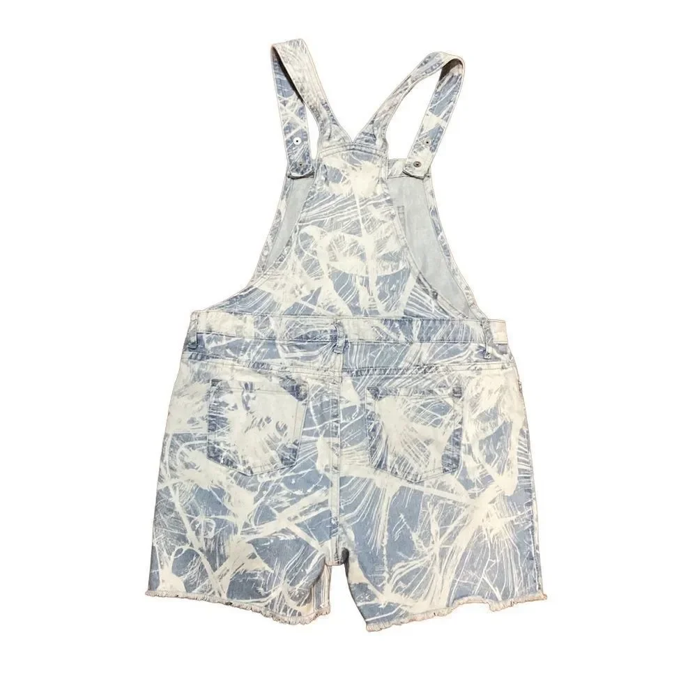 The Children’s Place Denim Short bib Overalls 14 shortall