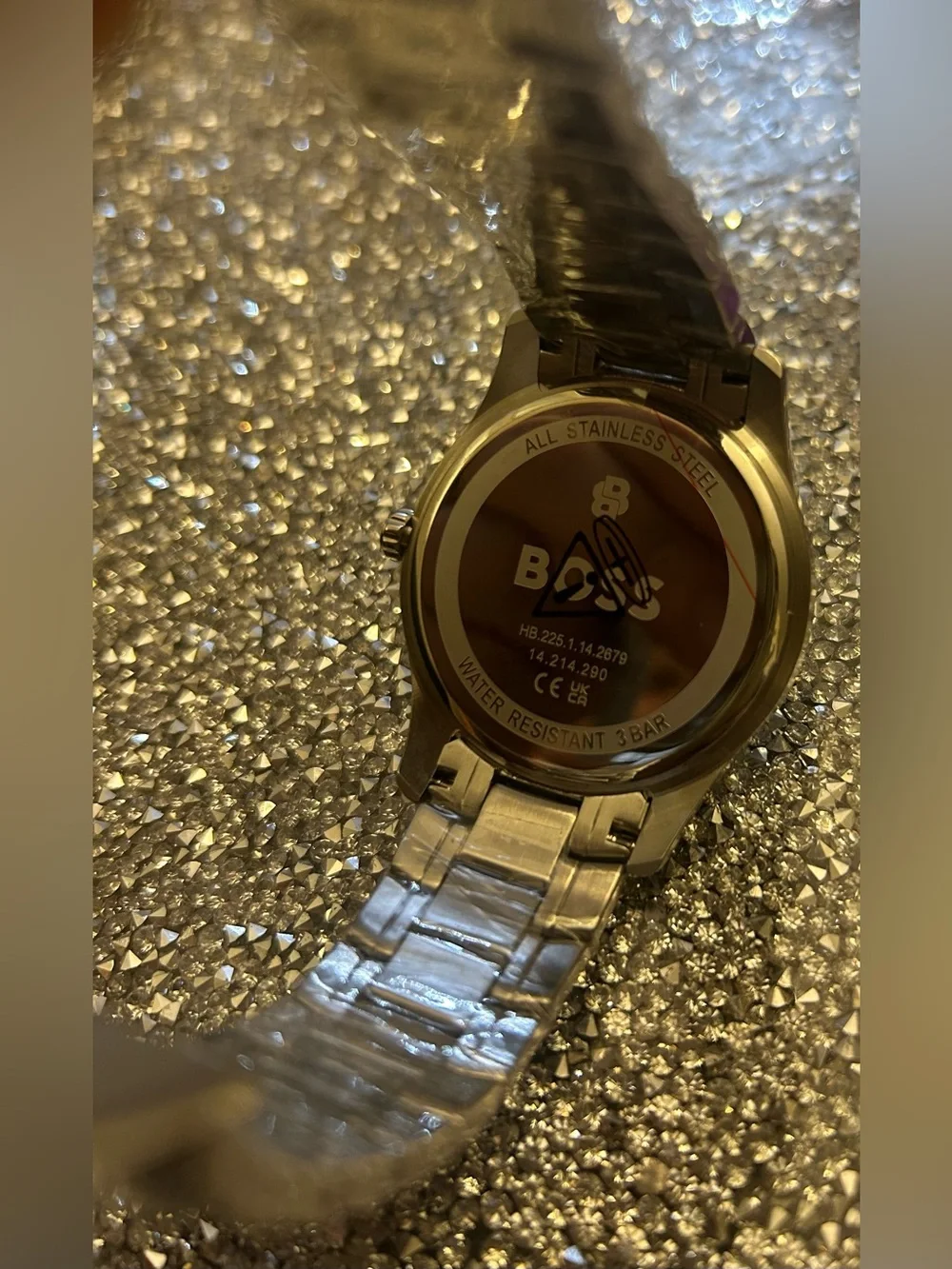 Boss elegant wristwatch