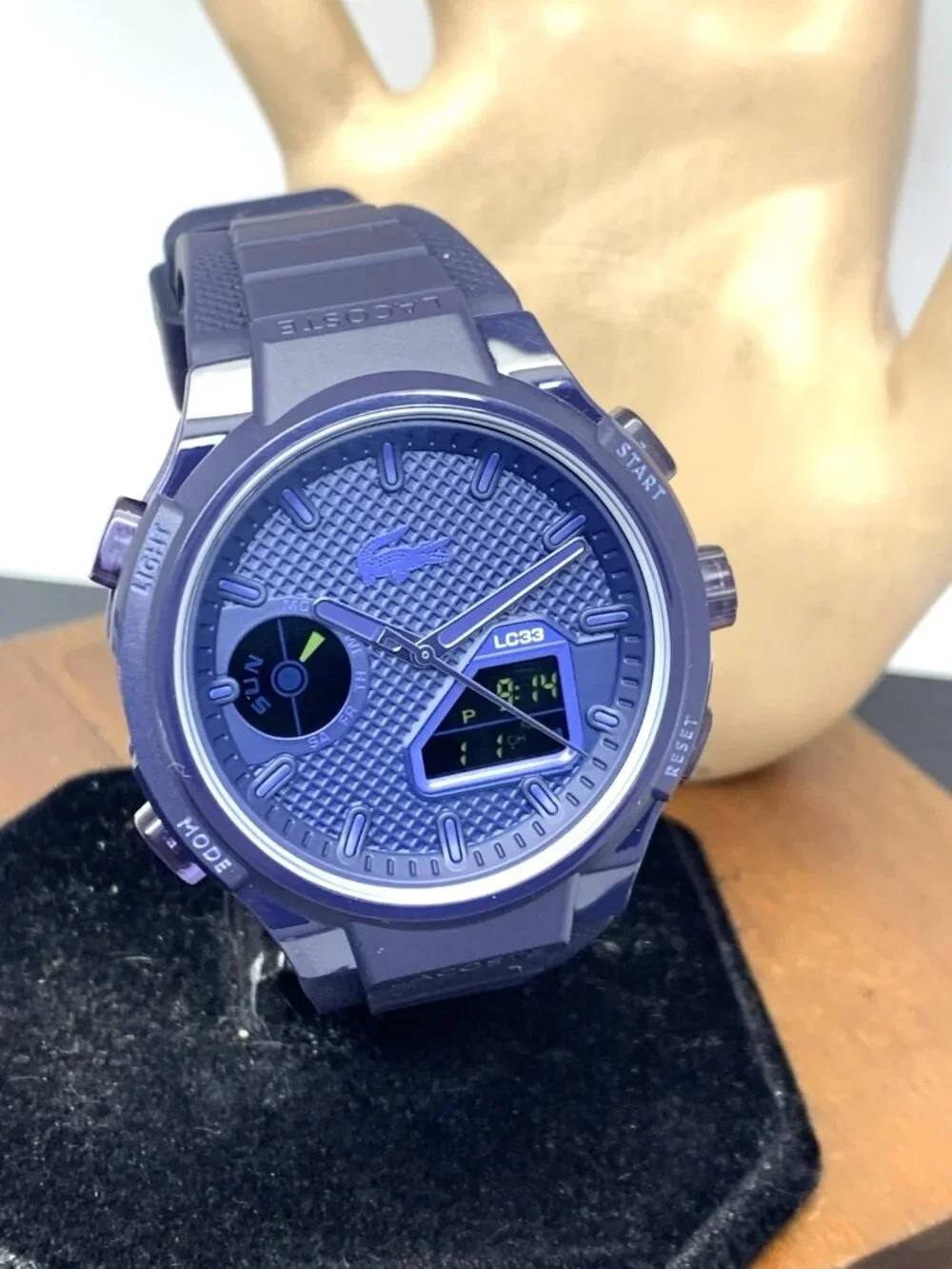 Lacoste excluding blue dial