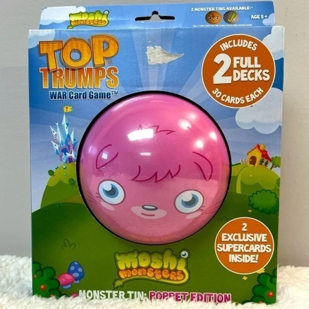 Top Trumps Moshi Monsters Collectible Monster Tin - Poppet Edition