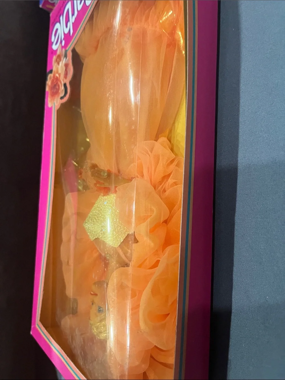 Barbie dressed peach