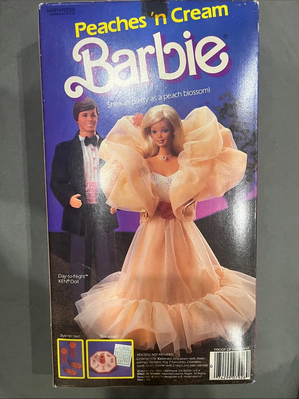 Barbie dressed peach