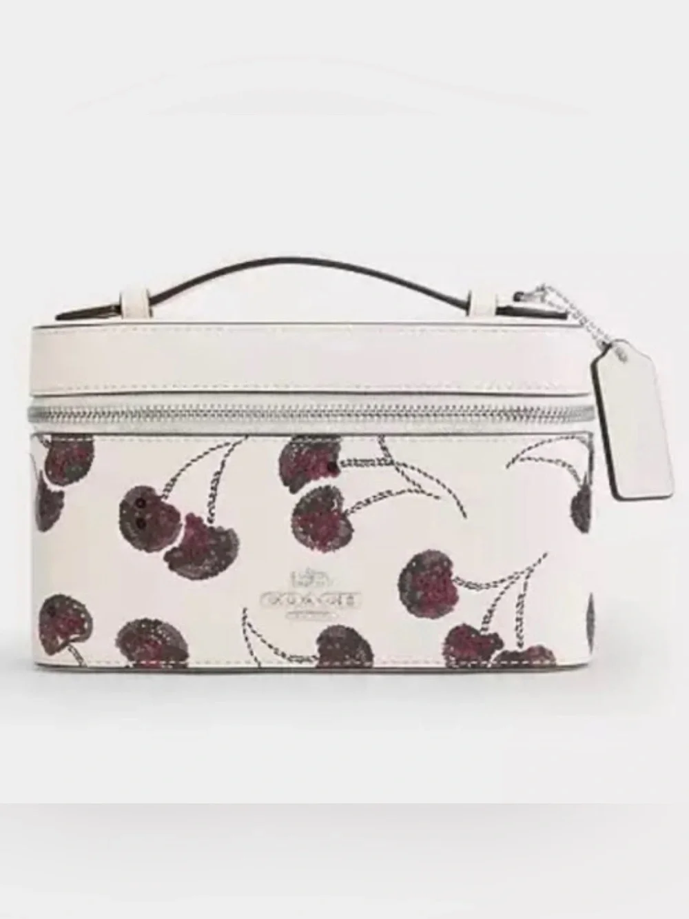 NWT 🍒 Coach LIMITED EDITION Cosmetic Case With Cherry Print