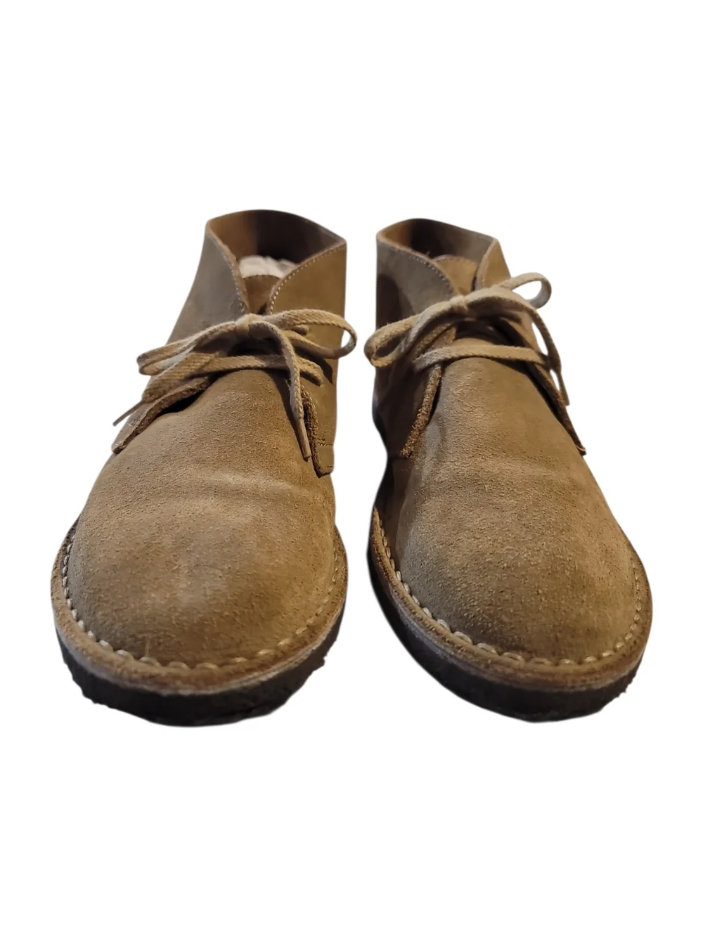 Men's Suede Chukka Boots in Tan Sz7 crepe sole