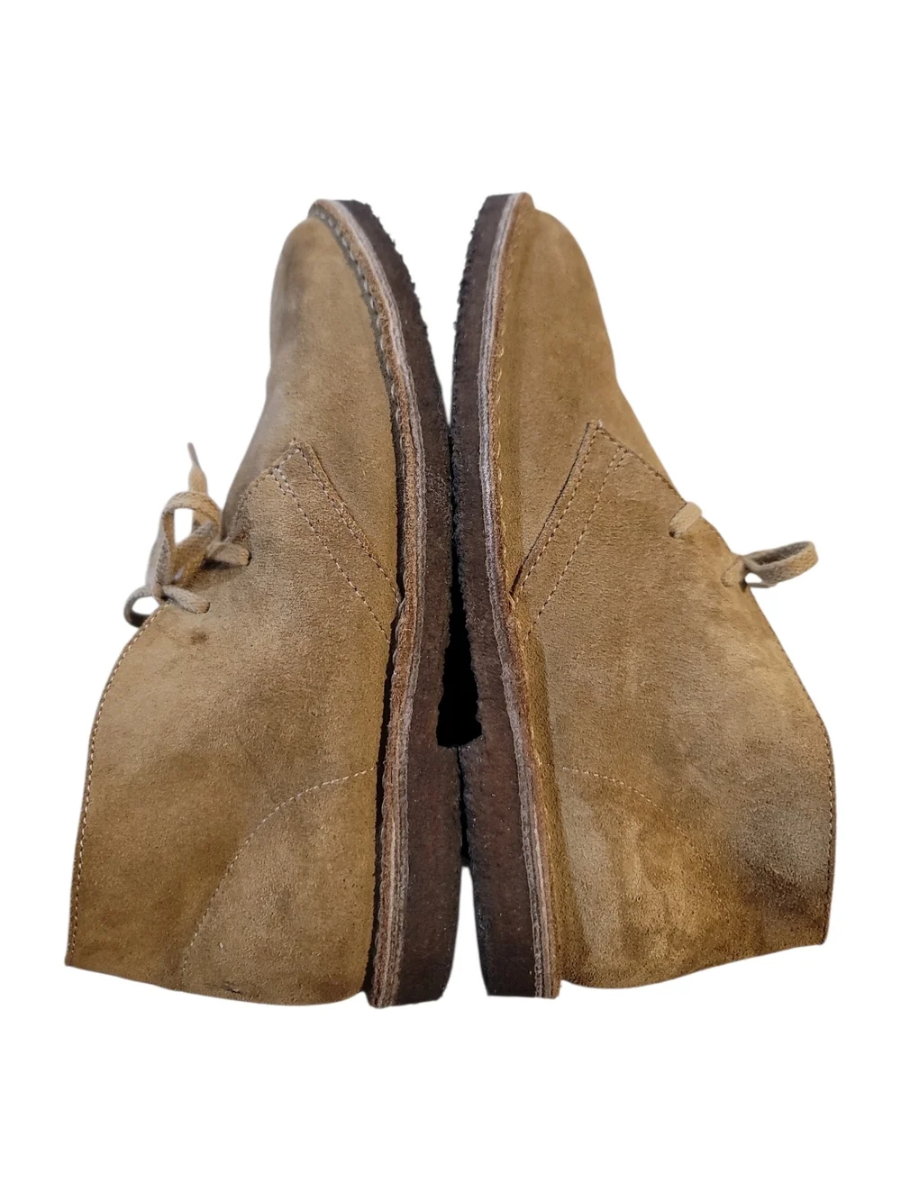 Men's Suede Chukka Boots in Tan Sz7 crepe sole