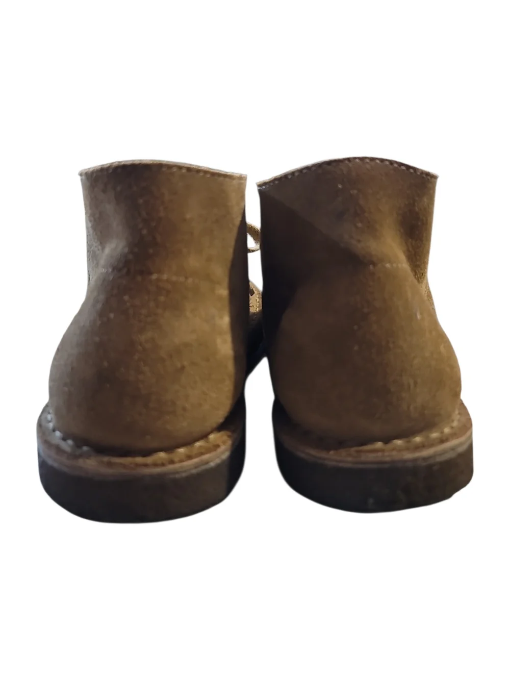 Men's Suede Chukka Boots in Tan Sz7 crepe sole