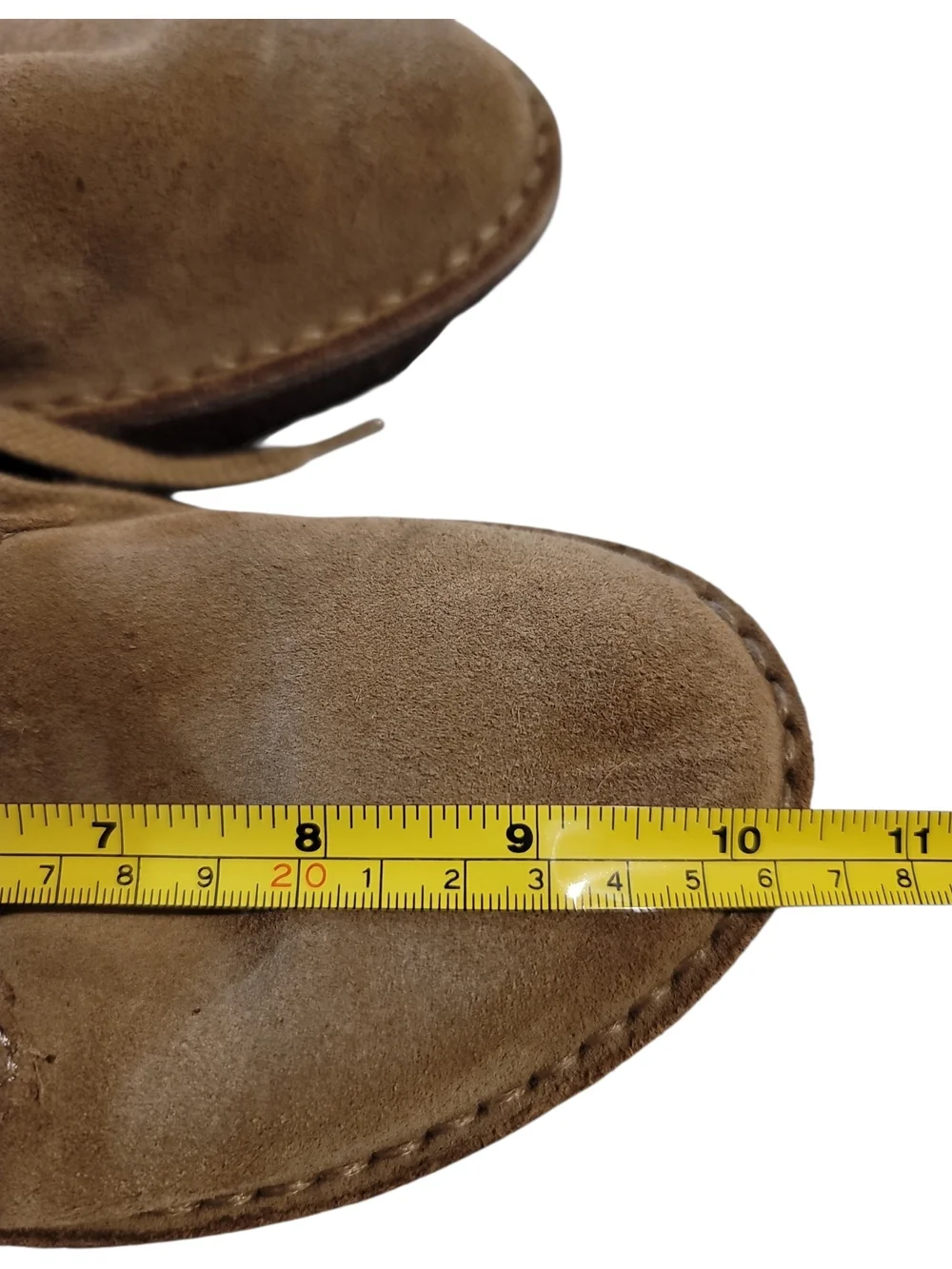 Men's Suede Chukka Boots in Tan Sz7 crepe sole