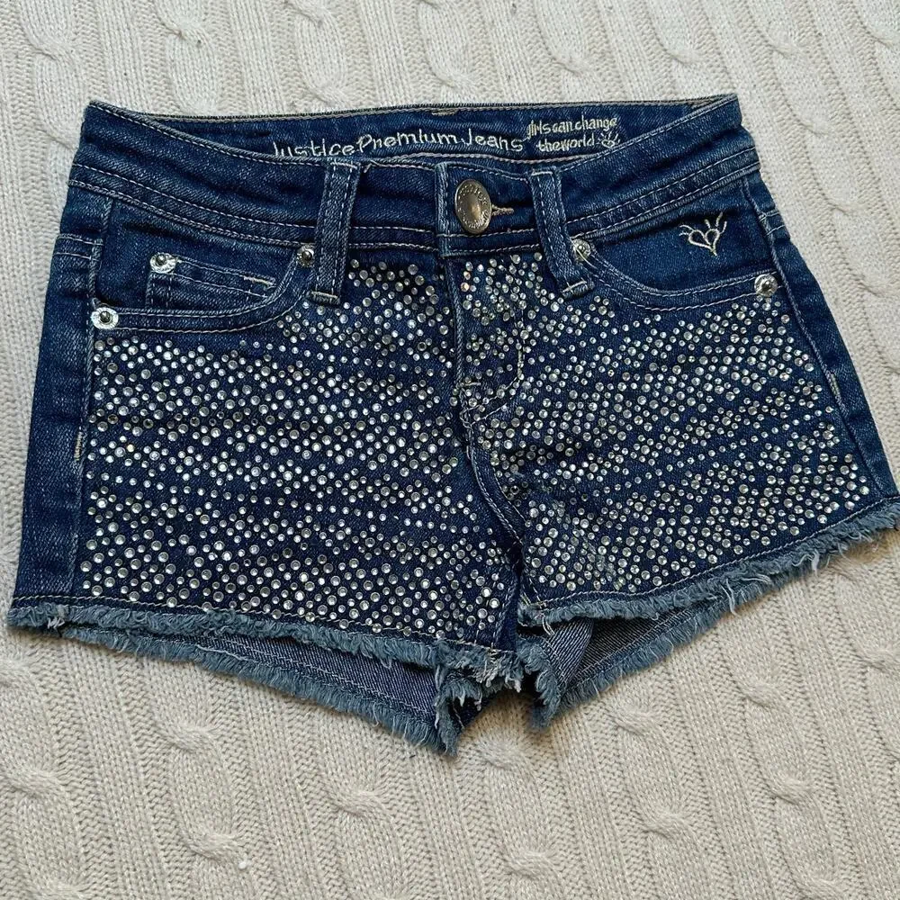 Justice rhinestone covered