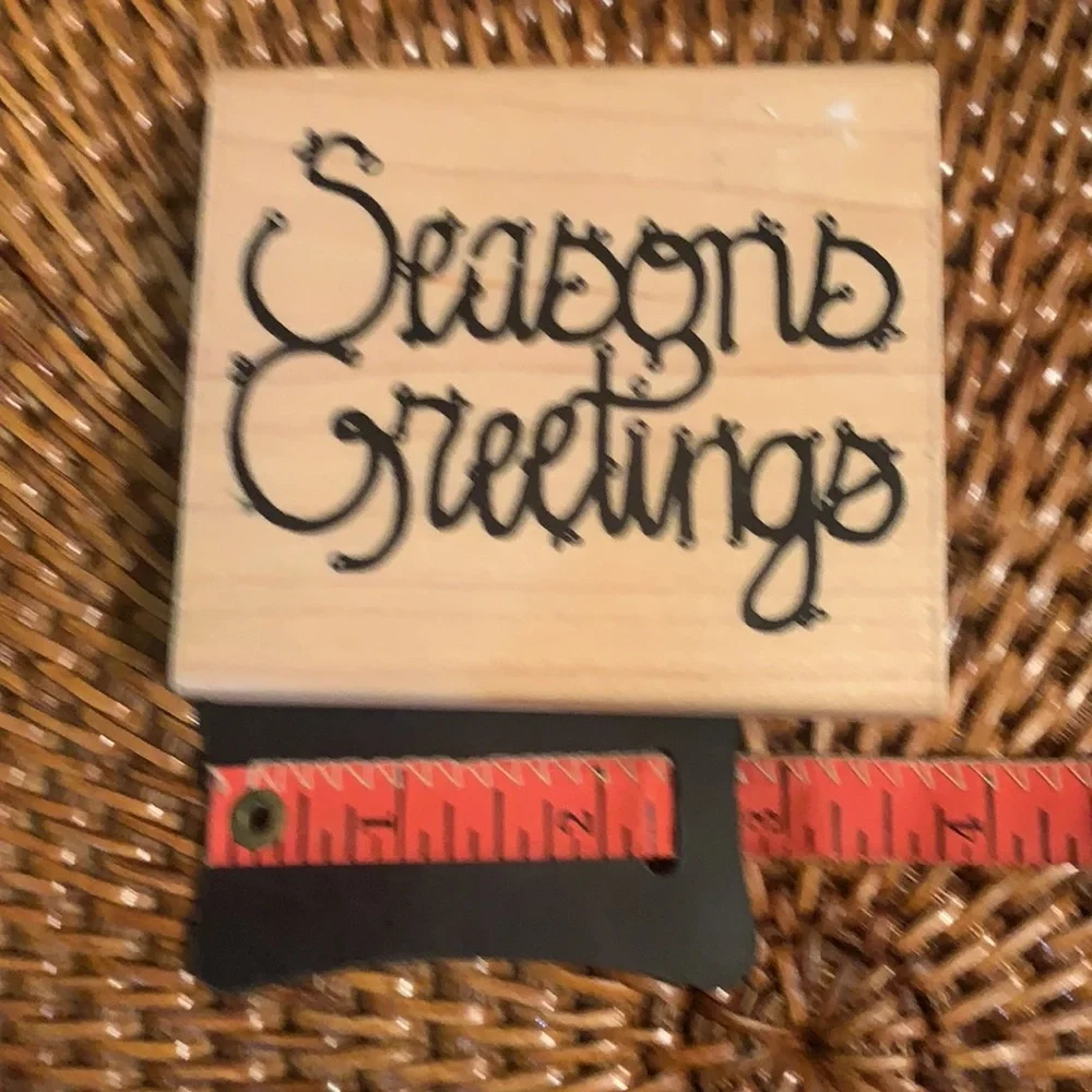 Stampin Up! items rubber