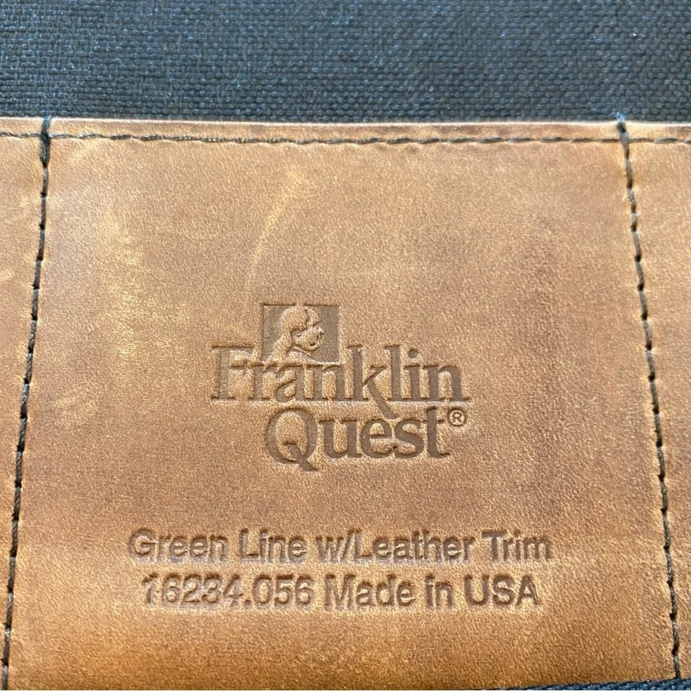 Franklin Quest this planner