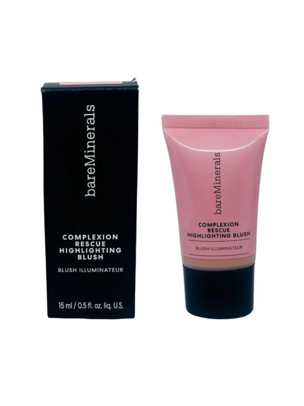 bareMinerals Complexion Rescue Highlighting Blush Pink Glow - 0.5 fl oz / 15 ml
