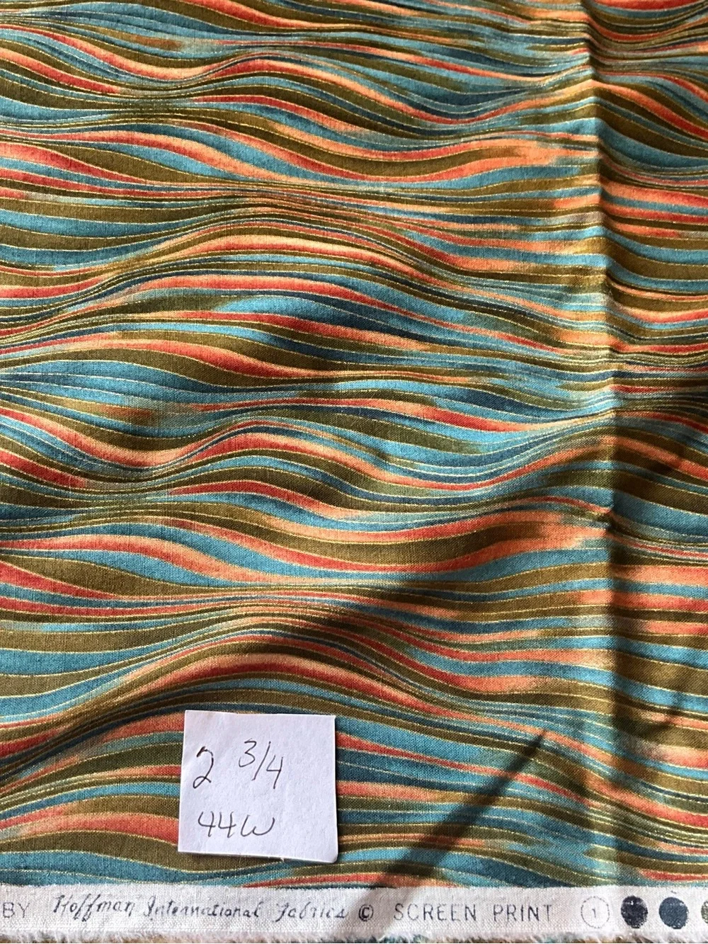 Hoffman Fabrics this quilting