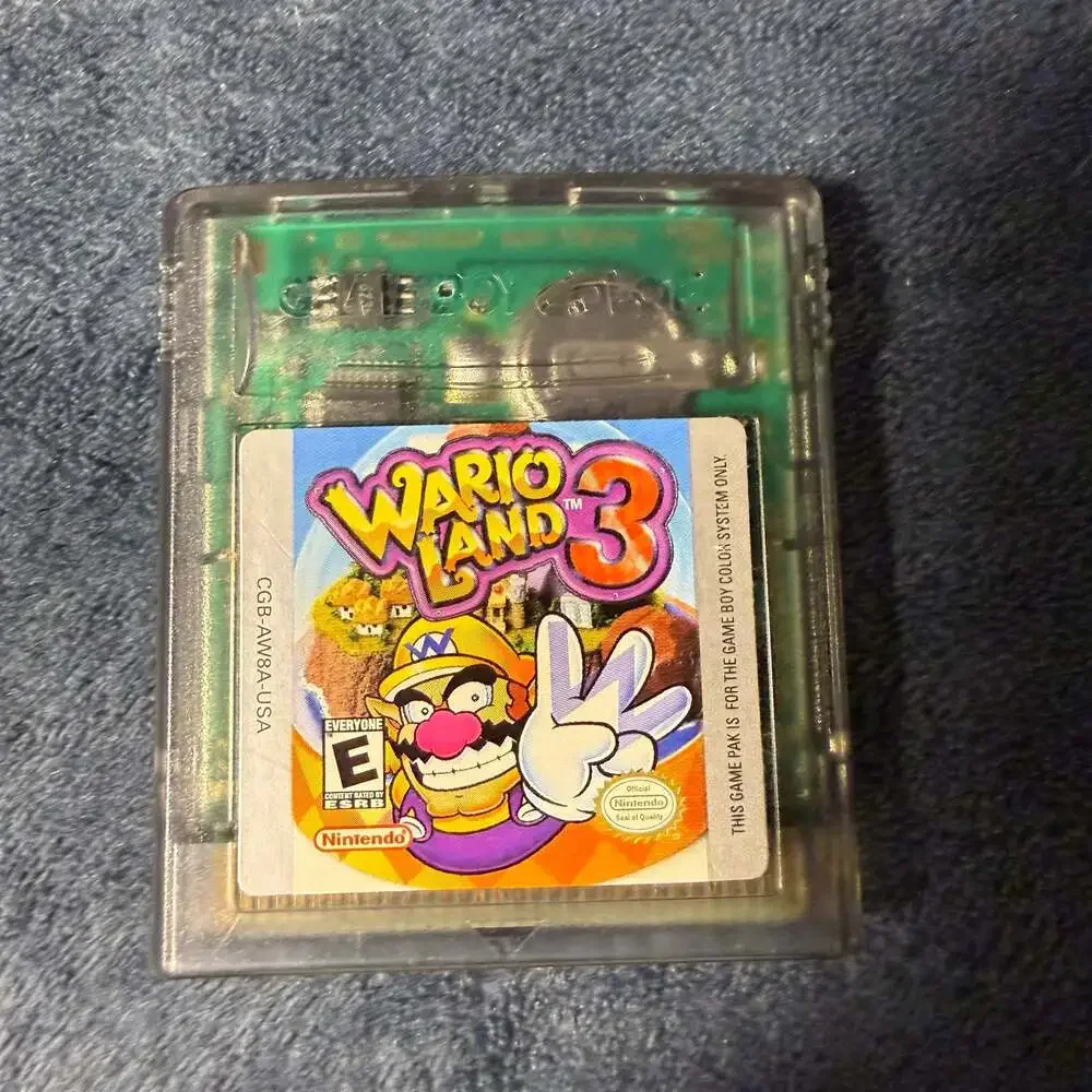 Vintage - 100% Authentic Wario Land 3 Nintendo Game Boy GameBoy Color Works EUC