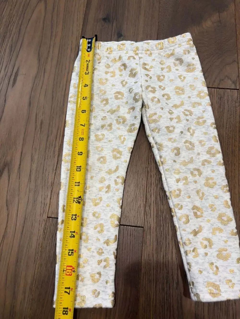 Carter's Toddler Girls Gold Leopard Print Leggings