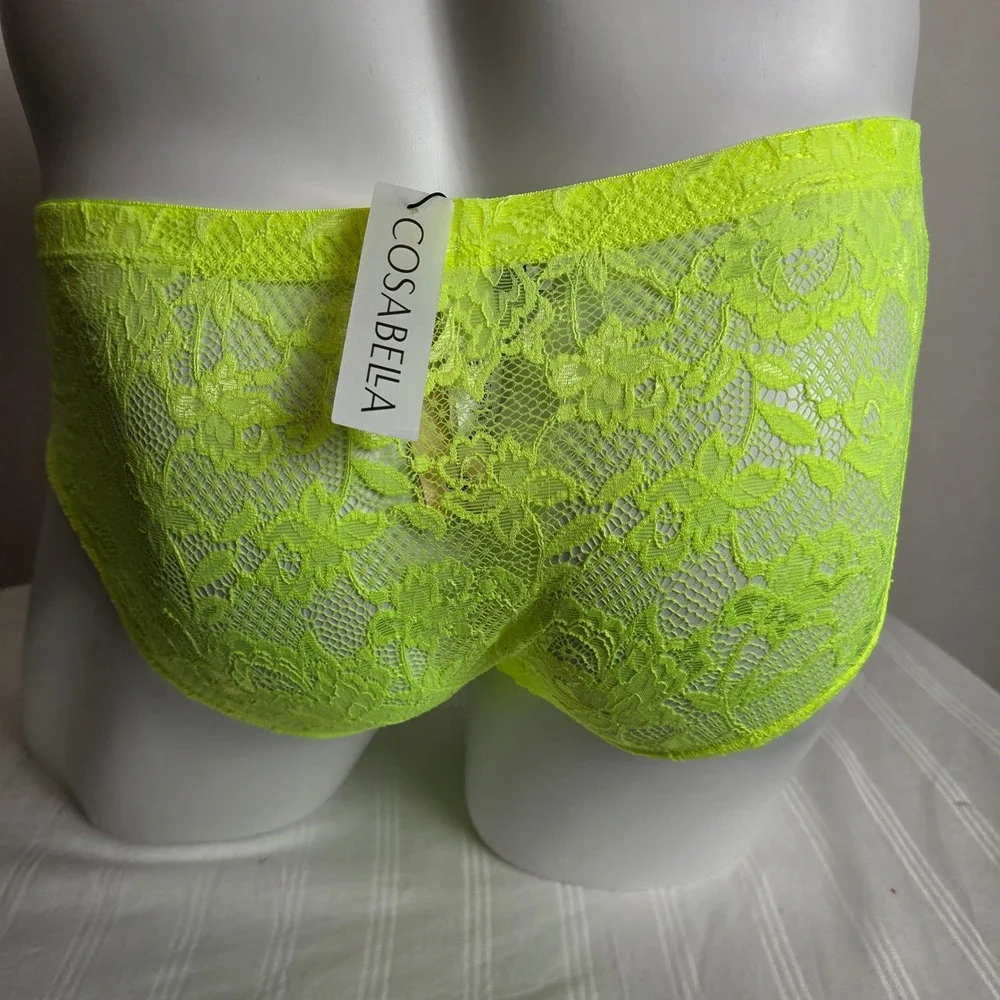 Cosabella Men's Luxury Italian Comfort Lace Micro Brief Designer Underwear
