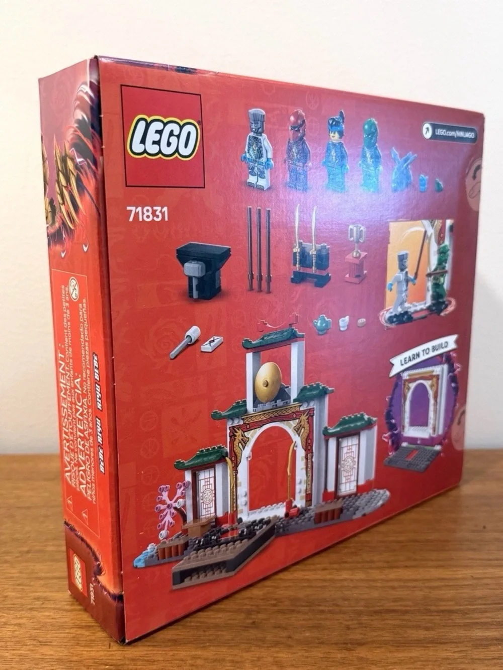 NIB LEGO NINJAGO Ninja Spinjitzu Temple (71831)