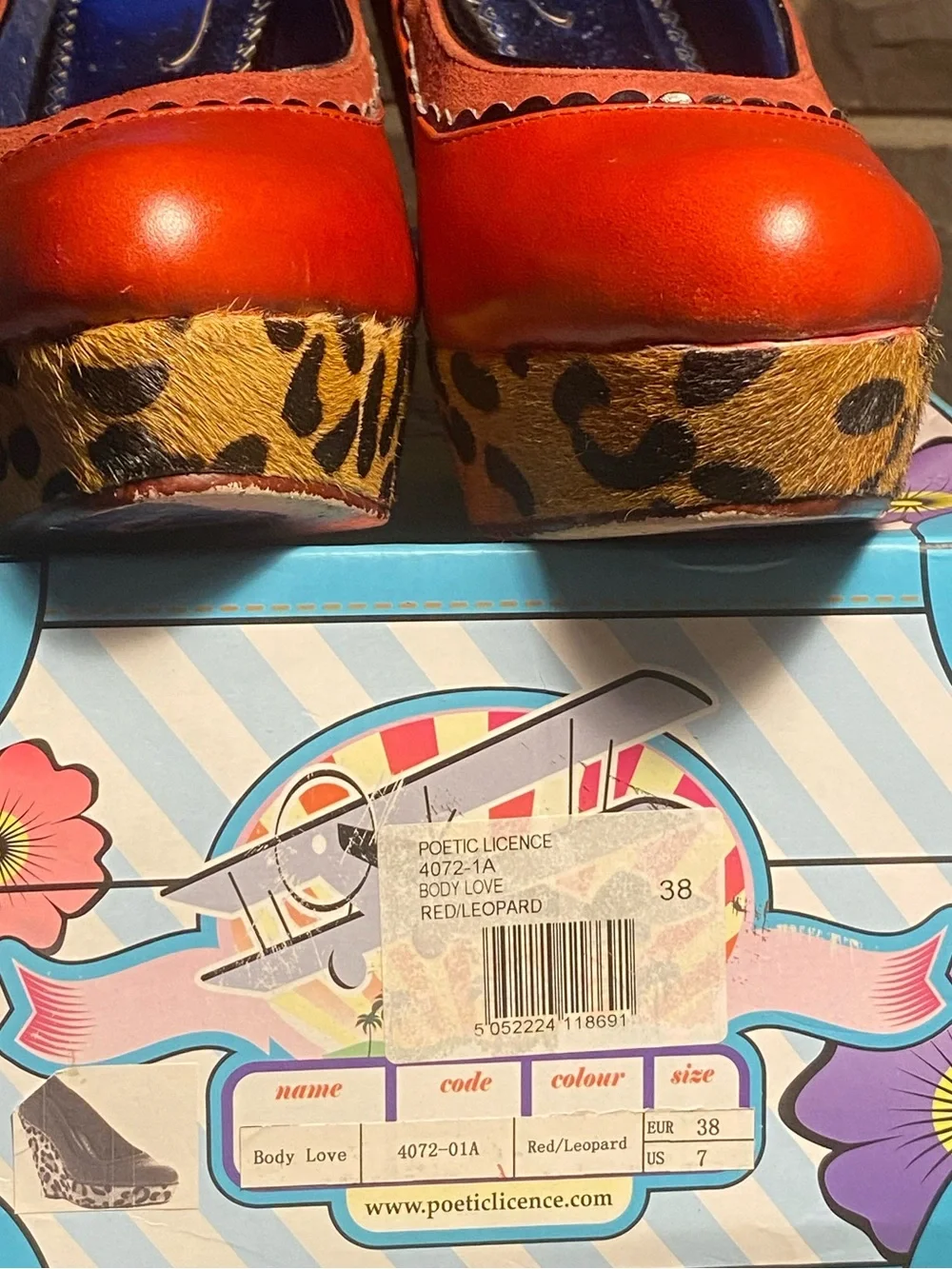 Irregular Choice adorable platform