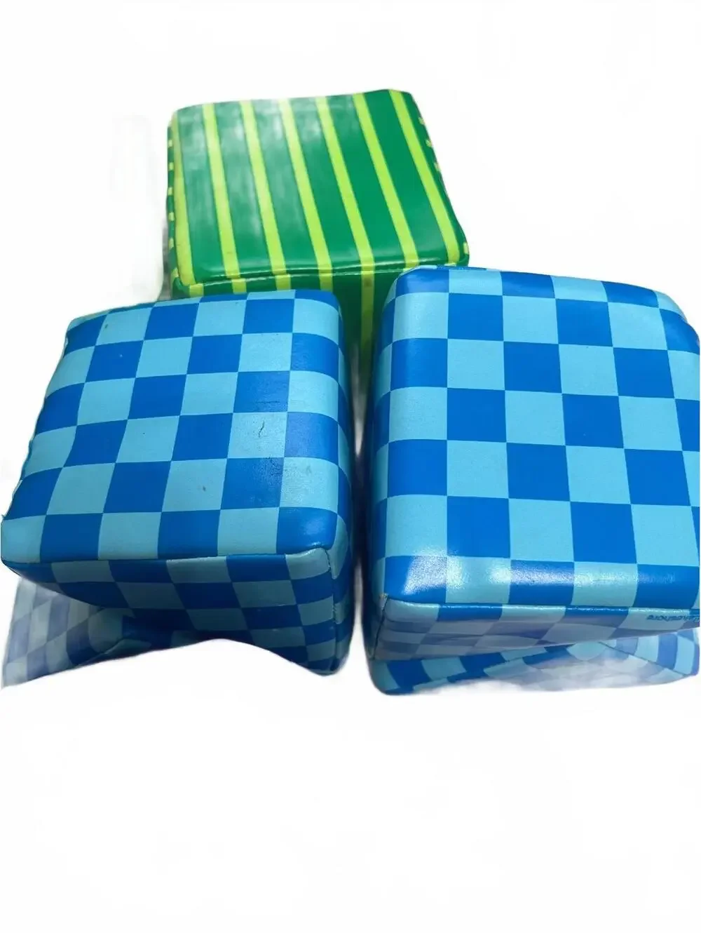 Lakeshore Soft & Safe Building Blocks Patterned Foam Geometric Stacking Shapes