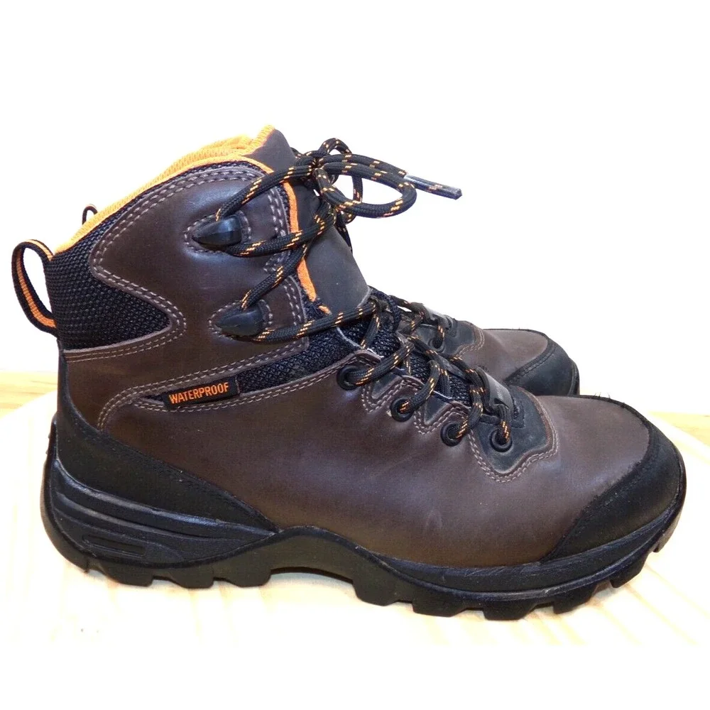 Harley Davidson Benham Boots D93582 Mens Brown Size 7 Waterproof‎ Leather