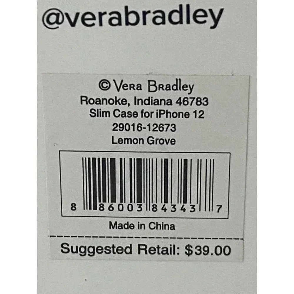 Vera Bradley new package