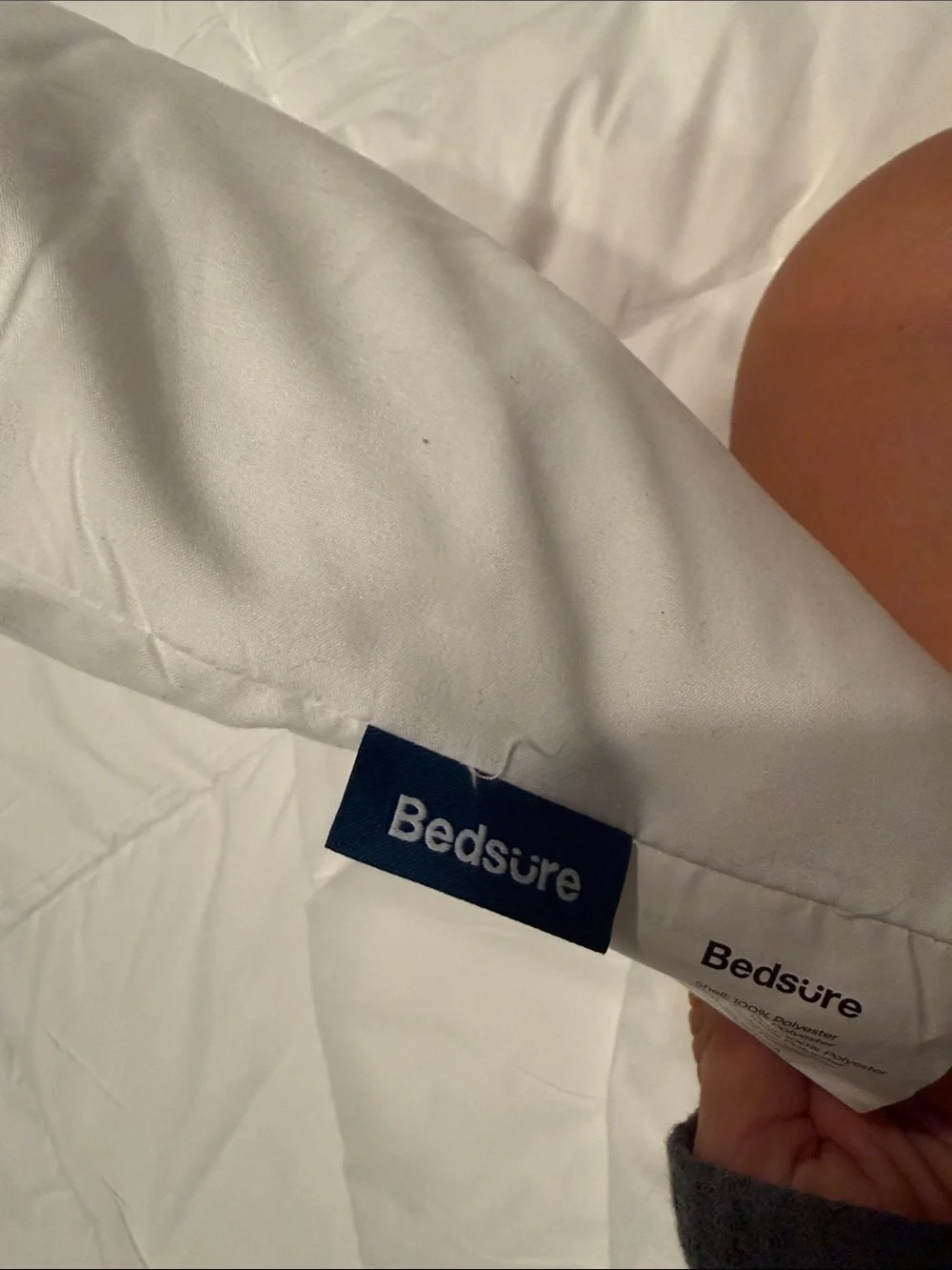 Plush White Comforter - Lightweight All-Season Comfort. Duvet insert