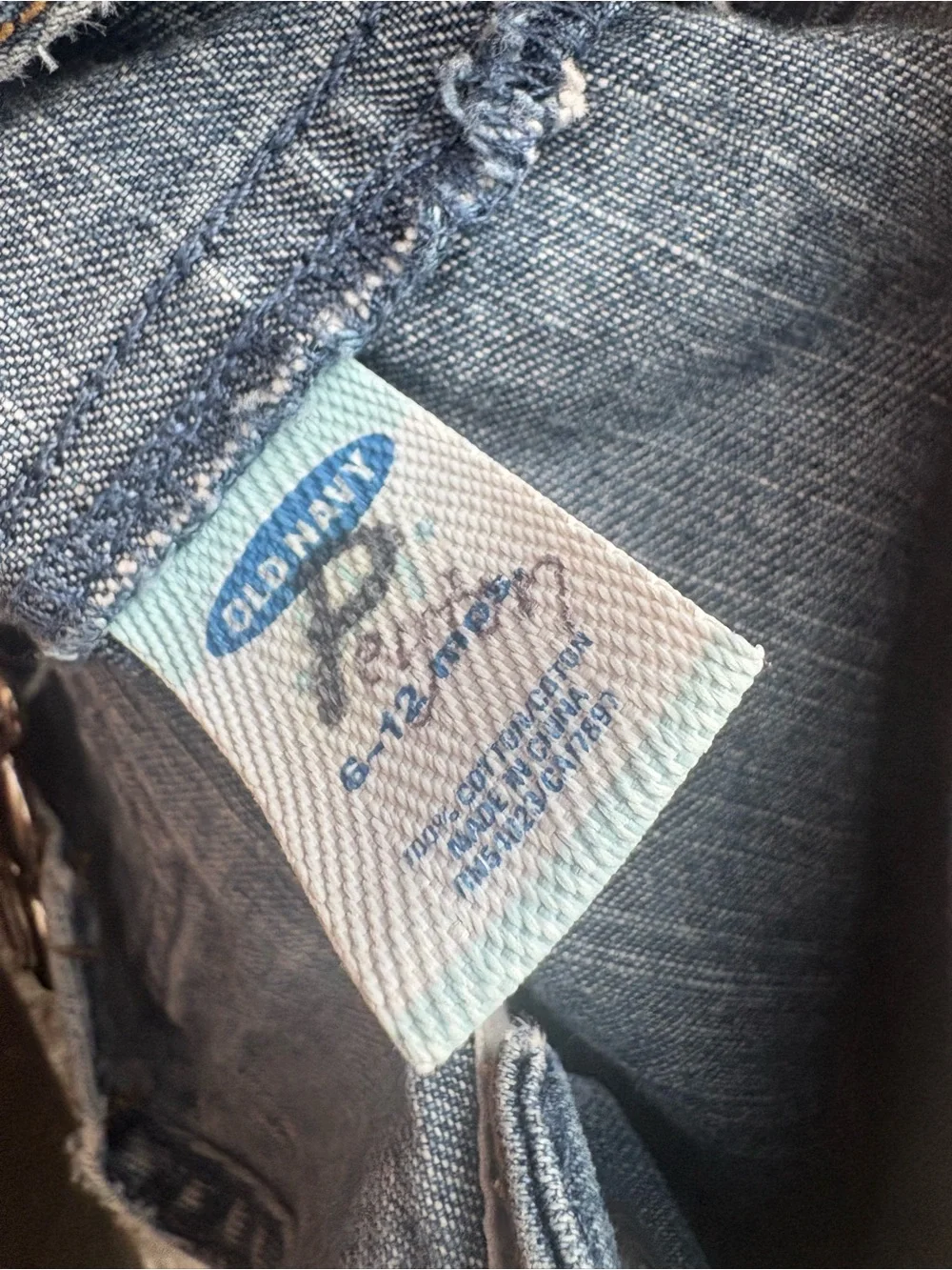 Old Navy classic denim