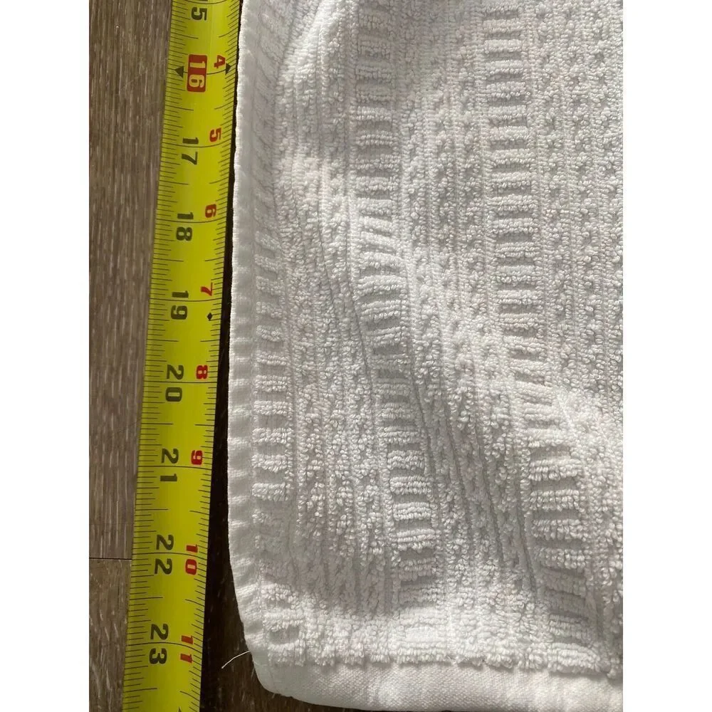 Filpinter Hand Towel White With Grey Accent