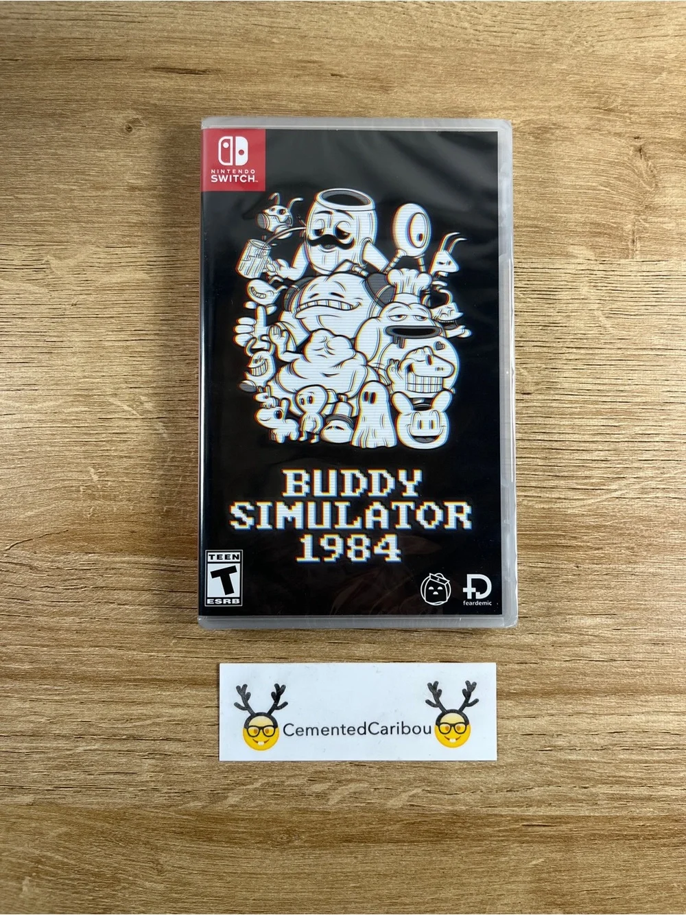 Buddy Simulator 1984 Switch Game Limited Run NEW SEALED