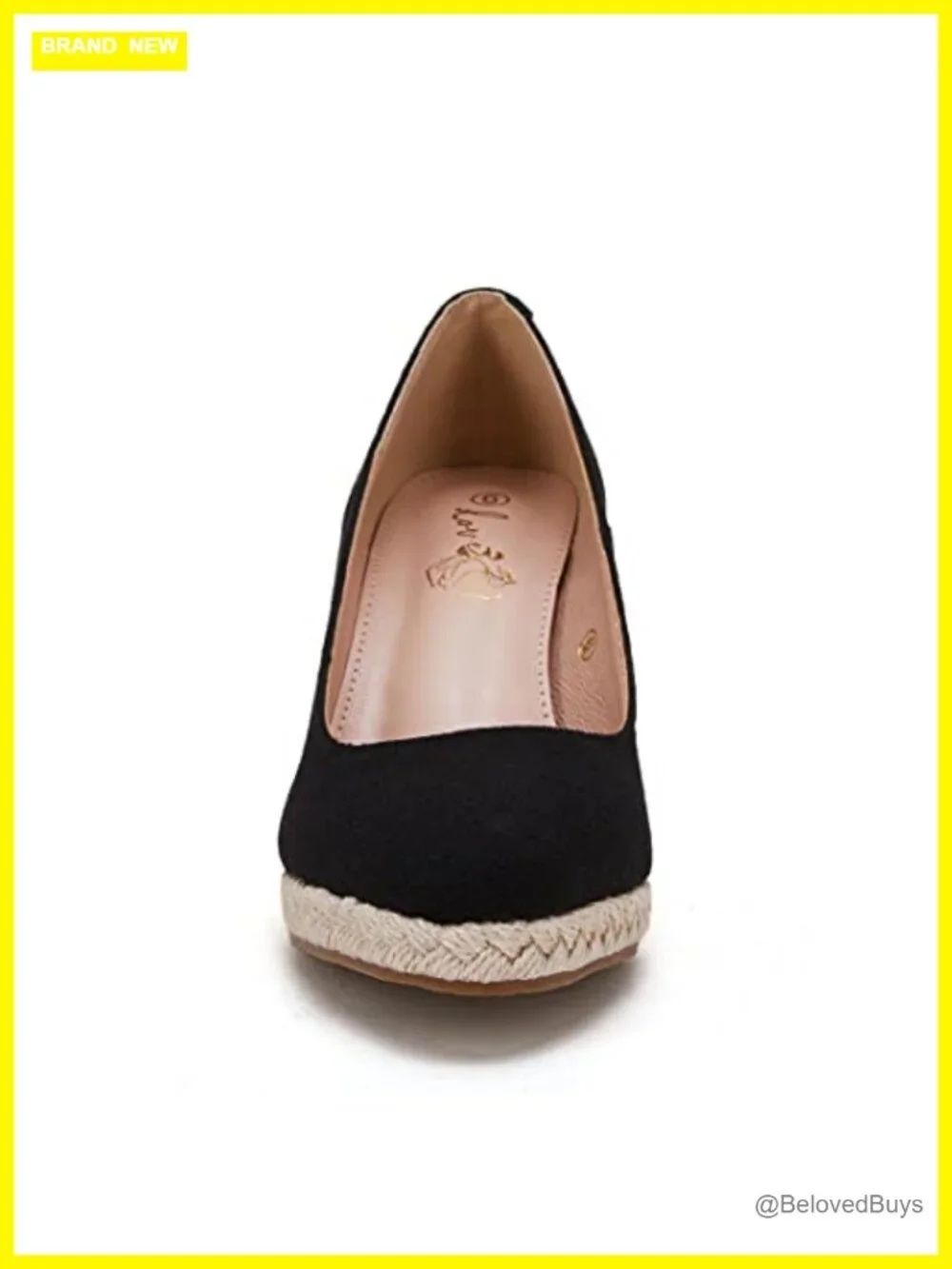 Platform Espadrilles Wedge Sandals Slip On Closed Toe Comfortable Pumps
