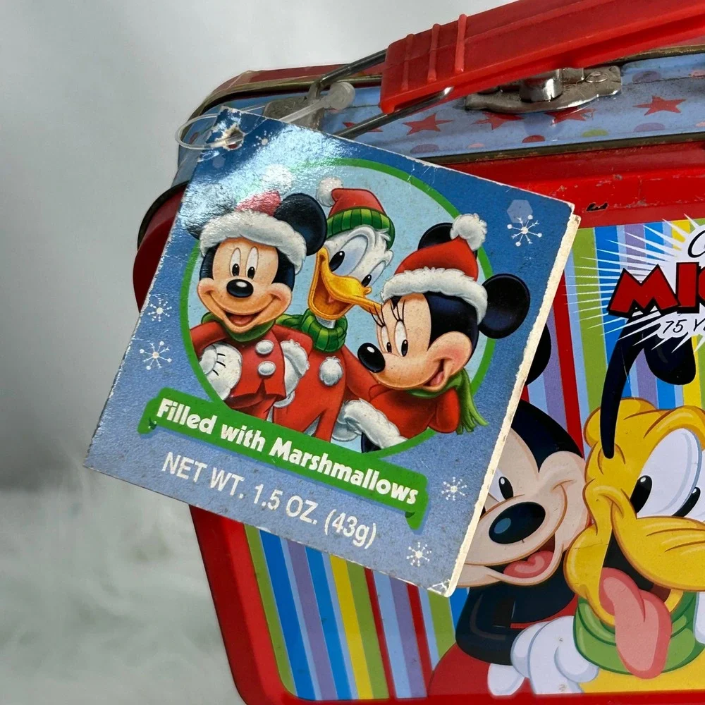 Mickey Mouse 75 Years of Fun Tin Mini Lunch Bx with Handle‎ Collectible
